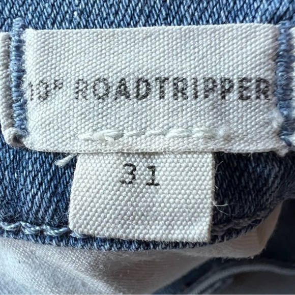 Madewell Women's 10" RoadTripper Ankle Jeans Sz 31 Split Hem High Rise Skinny - Picture 8 of 10